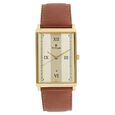 Titan Quartz Analog with Date Champagne Dial Stainless Steel Strap Watch for Men