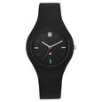 Fastrack Tweens Quartz Analog Black Dial Black Silicone Strap Watch - image number 0