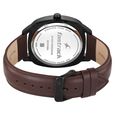 Fastrack Stunners Quartz Analog Green Dial Brown Leather Strap Watch For Guys - image number 5
