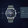 Titan Octane Blue Dial Chronograph Watch for Men - image number 2
