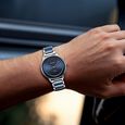 Titan Edge Fusion Quartz Analog Blue Dial Blue Steel & Ceramic Strap Watch for Men - image number 3