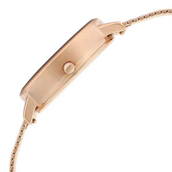 Olivia Burton Quartz Analog Rose Gold Dial Stainless Steel Strap Watch for Women - image number 3