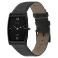 Titan Quartz Analog Black Dial Leather Strap Watch for Men - image number 1