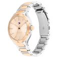 Tommy Hilfiger Quartz Analog Rose Gold Dial Multicoloured Stainless Steel Strap Watch For Women - image number 1