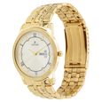 Titan Quartz Analog with Day and Date Champagne Dial Stainless Steel Strap Watch for Men - image number 1