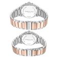 Kenneth Cole Kenneth Cole Quartz Analog Grey Dial With Rose Gold Stainless Steel Strap Watch for Couple - image number 5