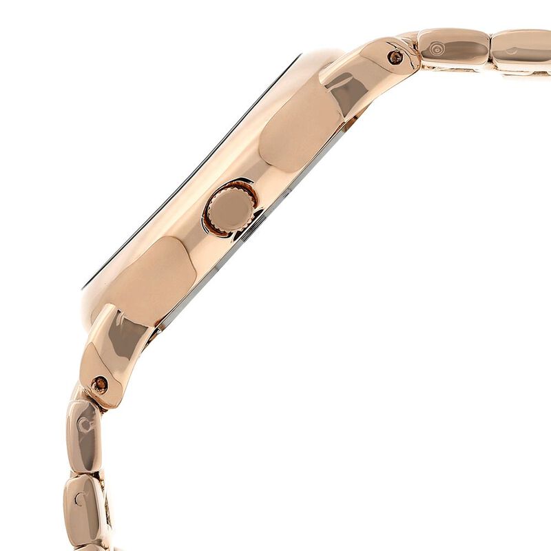 Anne Klein Quartz Analog Rose Gold Dial Metal Strap Watch for Women - image number 3