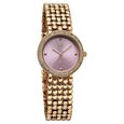 Vyb Iconique By Fastrack Quartz Analog Purple Dial Rose Gold Metal Strap Watch For Girls - image number 2