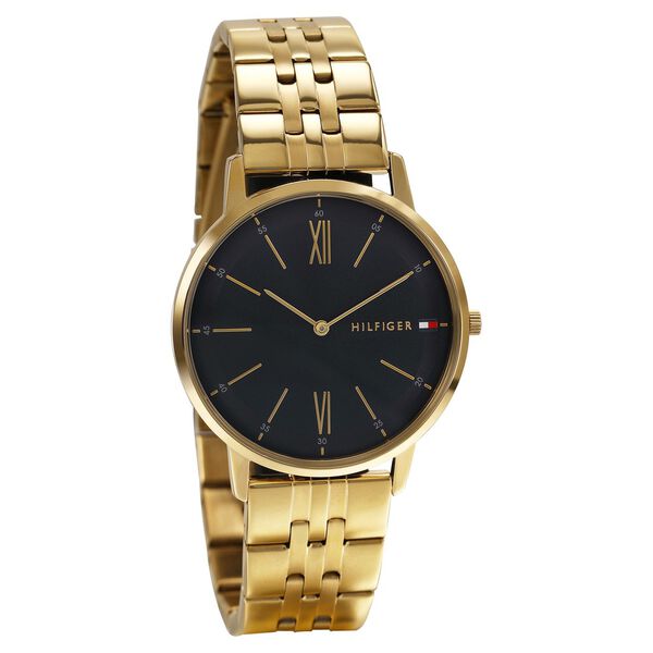 Tommy Hilfiger Quartz Analog Blue Dial Stainless Steel Strap Watch for Men - image number 1