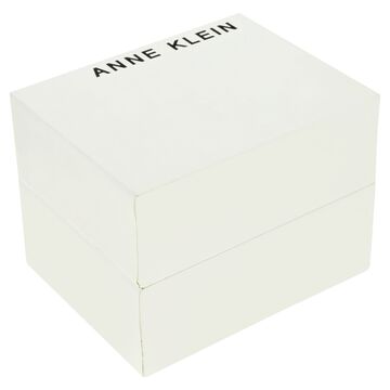 Anne Klein Quartz Analog Pink Dial Ceramic Strap Watch for Women