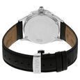 Xylys Swiss Analog with Date Black Leather Strap and Blue Dial Watch For Men - image number 3