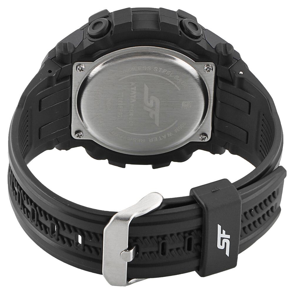 Buy Online SF Digital Dial Plastic Strap Watch for Men ns77080pp02 Titan