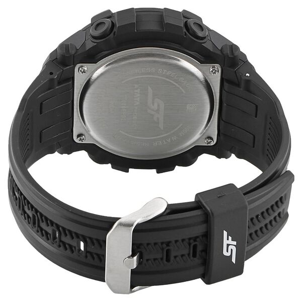 SF Digital Dial Plastic Strap Watch for Men - image number 3