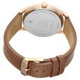 Titan Quartz Analog Blue Dial Leather Strap Watch for Men - image number 3