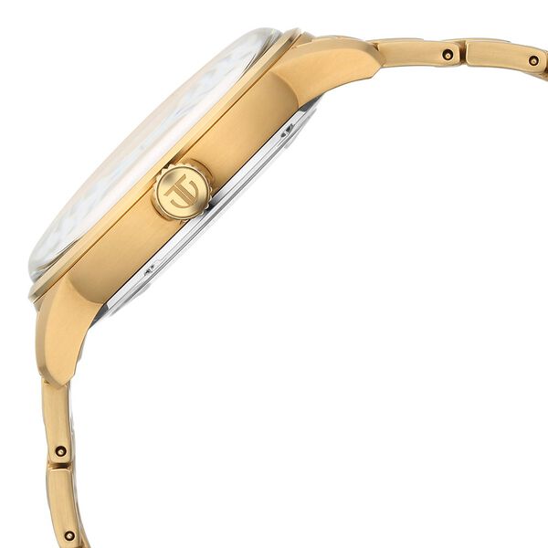Titan Golden Heart Skeletal Automatic Analog with Silver Dial Yellow Gold Stainless Steel Strap Watch for Men - image number 4