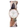 Sonata Poze Quartz Analog White Dial Multicoloured Colour Fabric Strap Watch For Women - image number 2