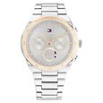 Tommy Hilfiger Multifunction Silver Dial Stainless Steel Strap Watch for Women - image number 0
