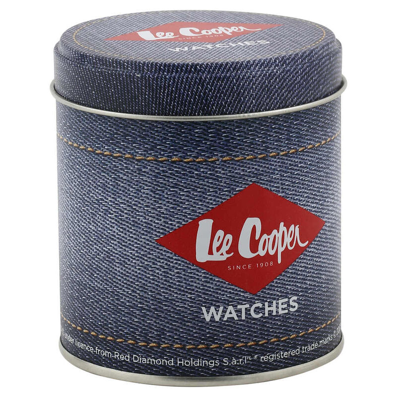 Lee Cooper Quartz Multifunction Silver Dial Metal Strap Watch for Women - image number 4
