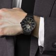 Titan Mechanical Slimline Black Dial Black Mesh Strap Watch for Men - image number 6