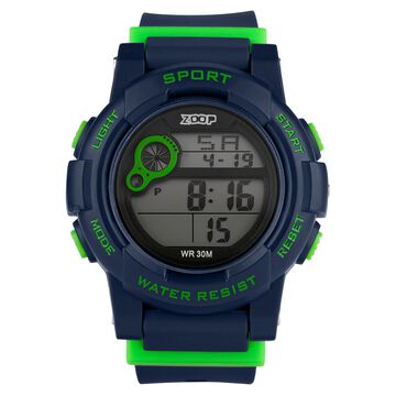 Zoop Digital Watch with Blue Case, Digital Dial & Blue Strap for Boys Kids, from House of Titan