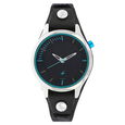 Fastrack Motorheads Quartz Analog White Dial Leather Strap Watch for Girls