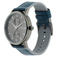 Titan Athleisure Grey Dial Quartz Multifunction Leather Strap watch for Men - image number 2