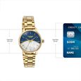 Sonata Poze Quartz Analog Mother of Pearl Dial Golden Metal Strap Watch For Women - image number 3
