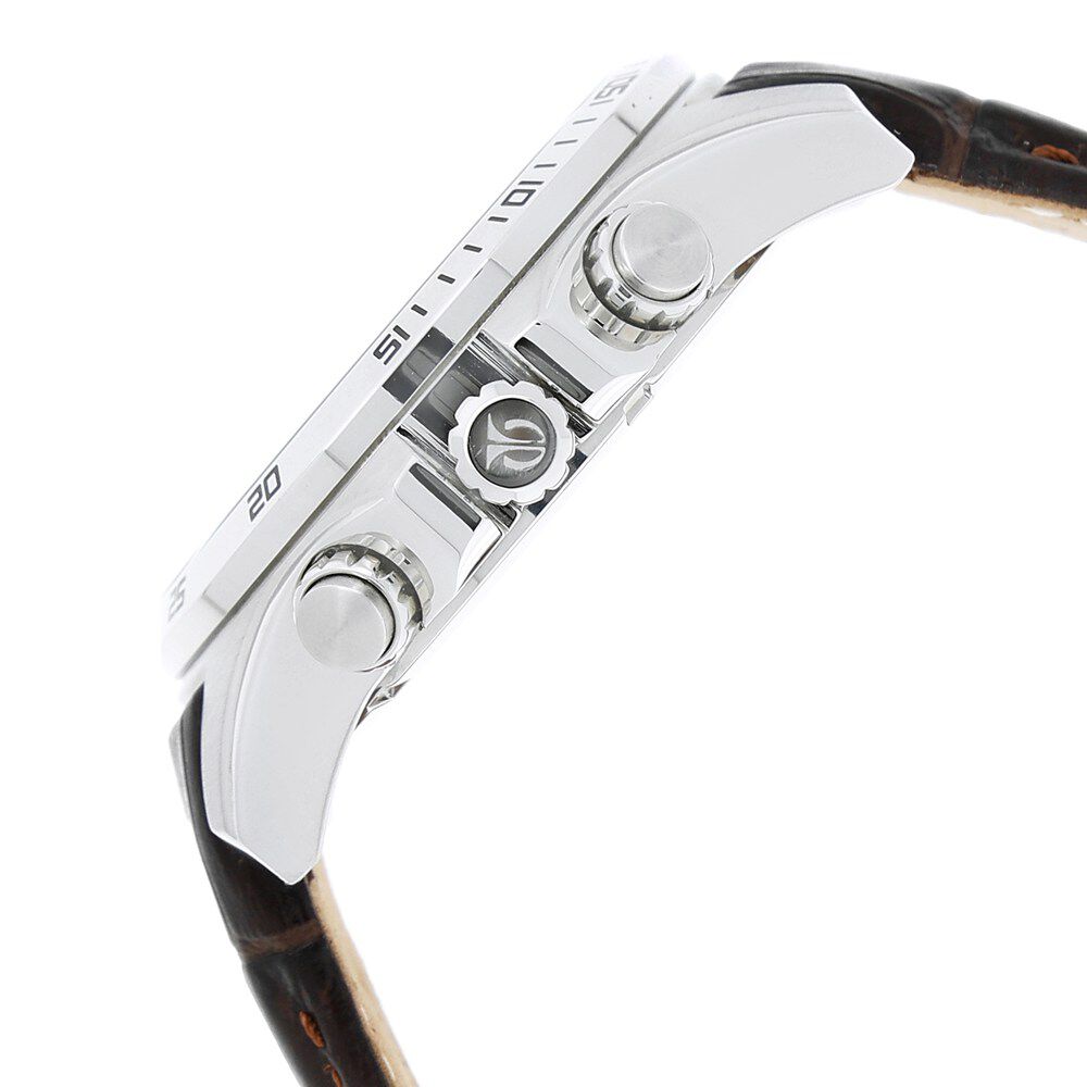 Buy Online Titan Classic Grey Dial Analog Leather Strap watch for