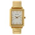 Sonata Quartz Analog Champagne Dial Leather Strap Watch for Men