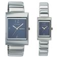 Titan Quartz Analog Blue Dial Watch for Couple - image number 0