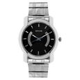 Sonata Quartz Analog Black Dial Stainless Steel Strap Watch for Men - image number 0