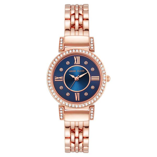 Anne Klein Quartz Analog Blue Dial Metal Strap Watch for Women - image number 0