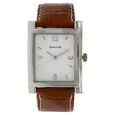 Sonata Quartz Analog Black Dial Leather Strap Watch for Men