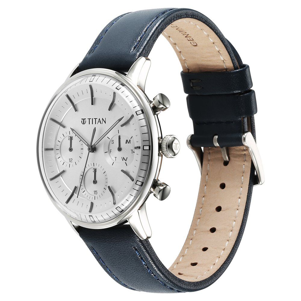 Titan on trend light leather watches hot sale