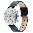 Titan Light Leathers Quartz Multifunction Black Dial Stainless Steel Strap Watch for Men - image number 3