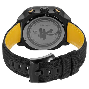 Titan Octane Aerobatics Black Chrono Fabric Strap Watch for Men