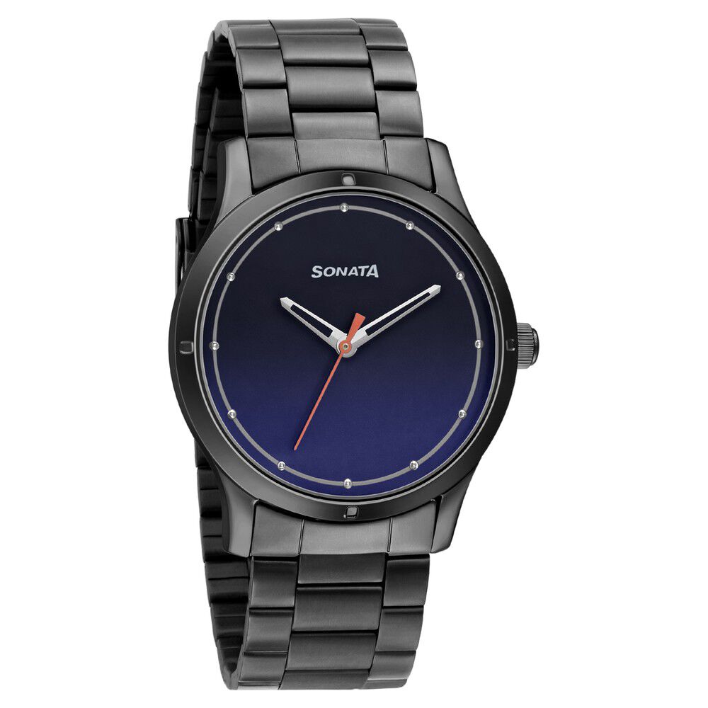 Sonata metal strap watches best sale