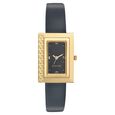 Sonata Quartz Analog Silver Dial Leather Strap Watch for Women