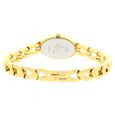 Titan Quartz Analog White Dial Metal Strap Watch for Women - image number 3