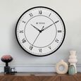 Titan Metallic Wall Clock White Dial Silent Sweep Technology with size 30.4 cm X 30.4 cm (Medium) - image number 0