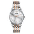 Sonata Verve Quartz Analog Silver Dial Two Toned Metal Strap Watch For Women - image number 0