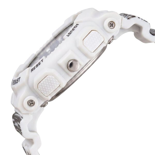 Zoop Samurai Quartz Digital Watch For Boys With Silver Dial White Polyether Strap From House Of Titan - image number 4