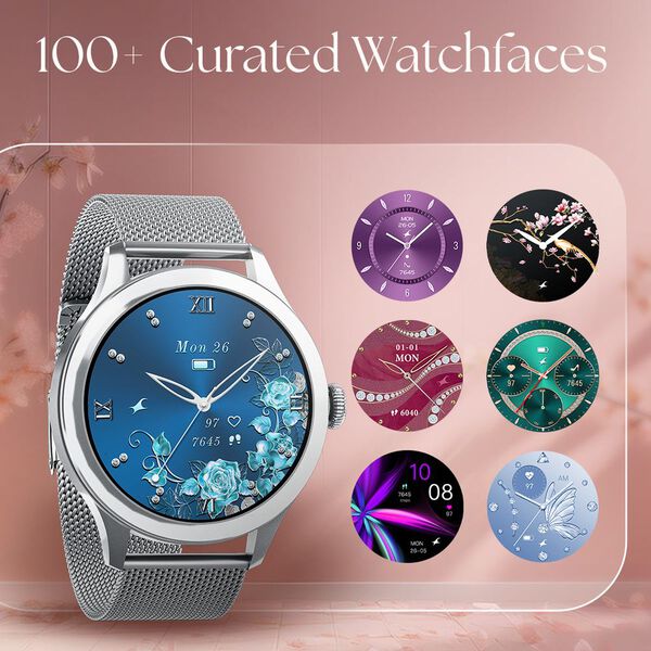 Fastrack Noir Pro Womens Smartwatch with 3.0 cm Super AMOLED Display, 390x390 Resolution - image number 4