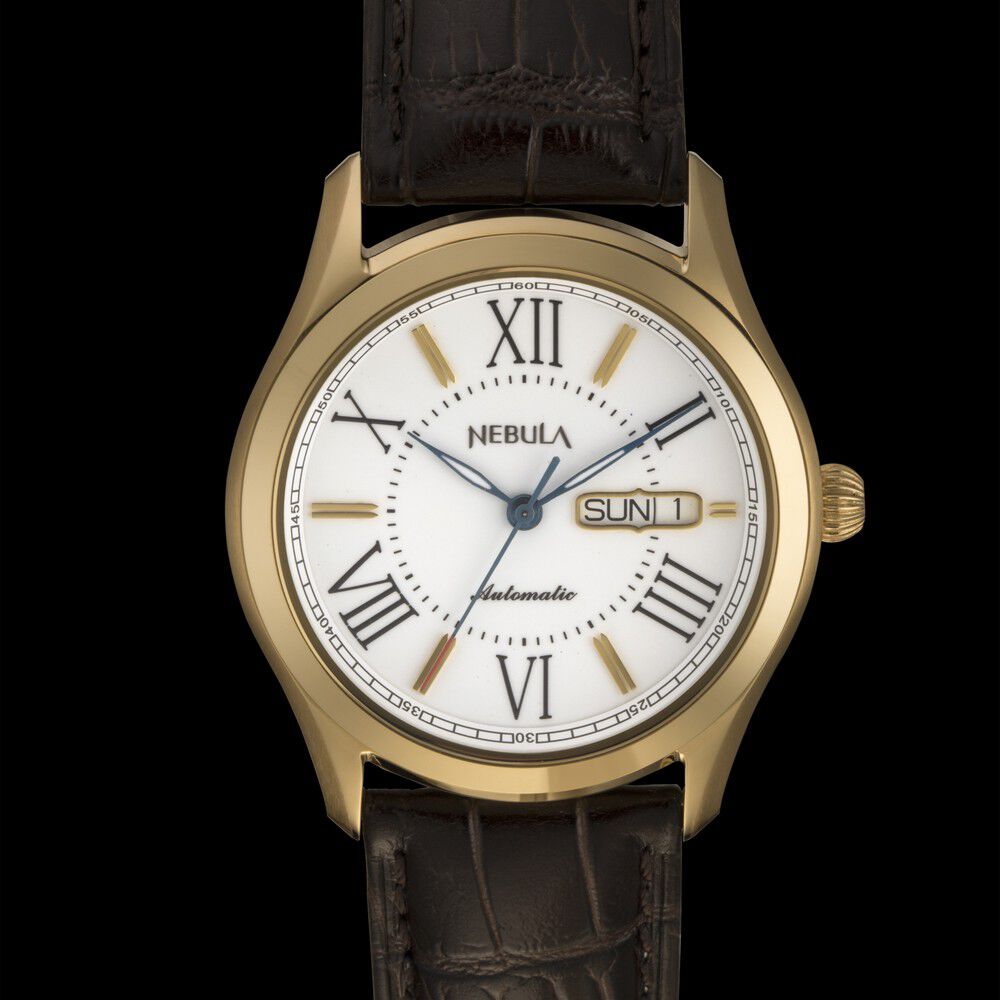 Solid gold automatic watch 2025