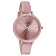 Sonata Poze Quartz Analog Pink Dial Leather Strap Watch for Women - image number 2