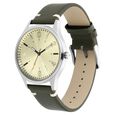 Fastrack Tripster Quartz Analog Green Dial Leather Strap Watch for Guys - image number 2