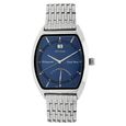 Titan Dual Time Anthracite Dial Stainless Steel Strap watch for Men