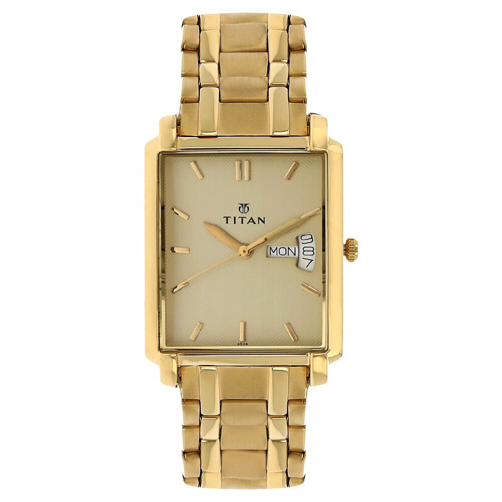 Titan watch with shop date and day