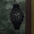 Titan Quartz Chronograph Blue Dial Stainless Steel Strap Watch for Men