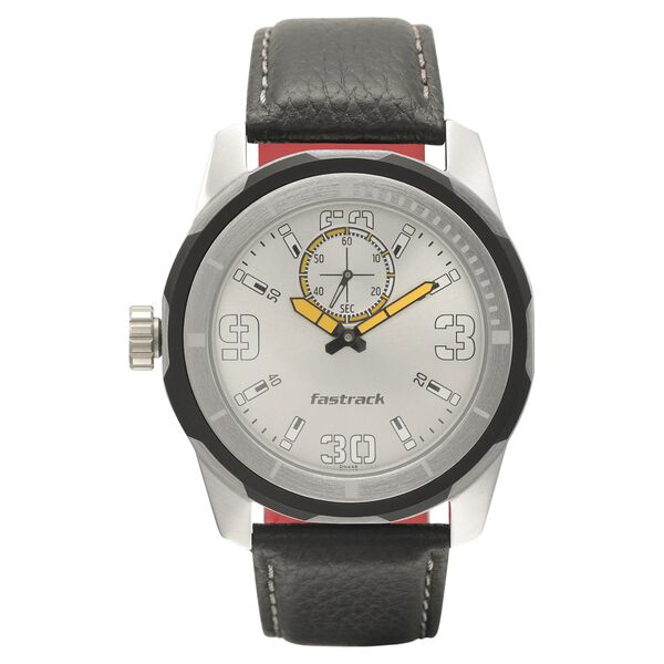 Fastrack Anthracite Dial Quartz Analog Watch for Guys - image number 1